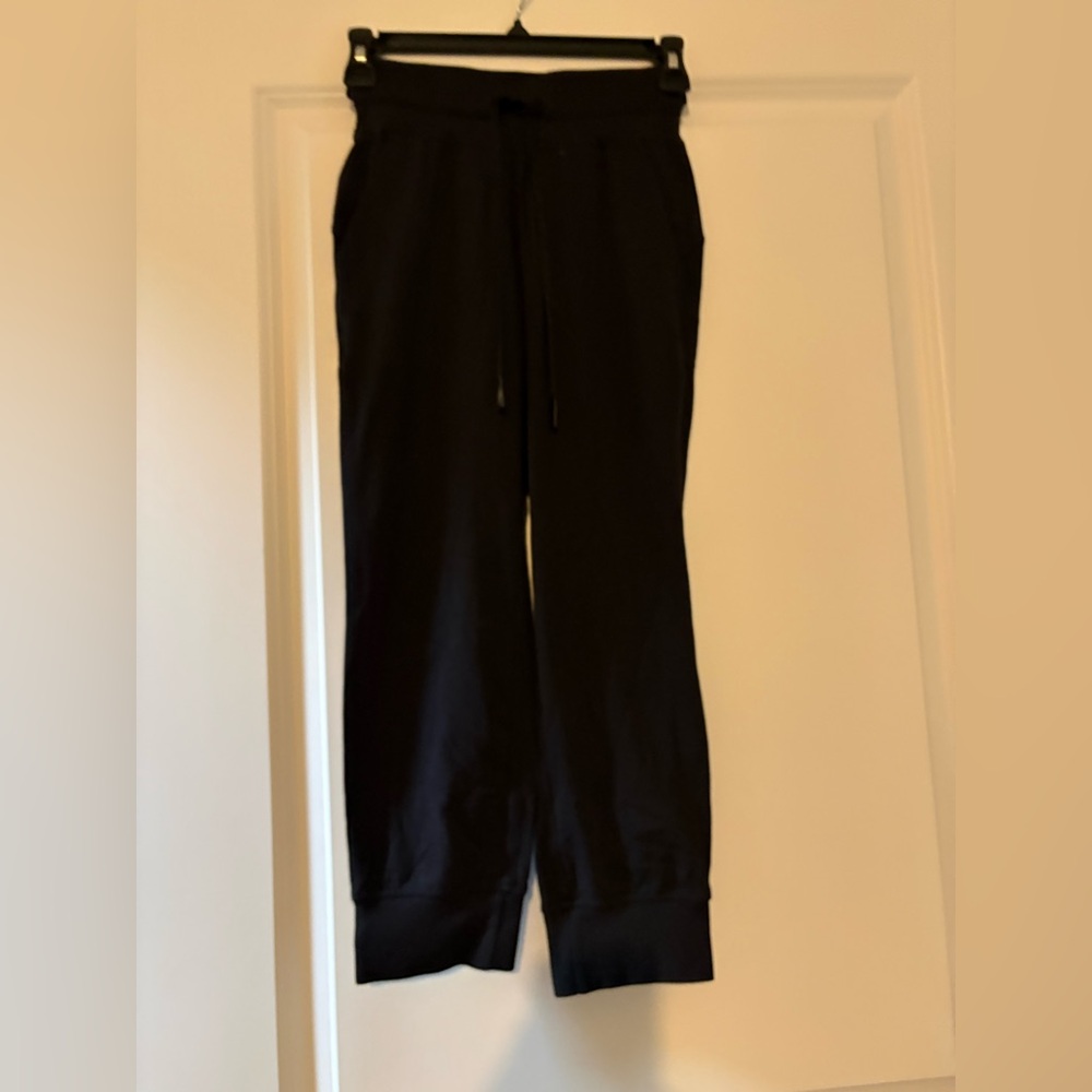 Lululemon Athletica Black Cropped Jogger Pants